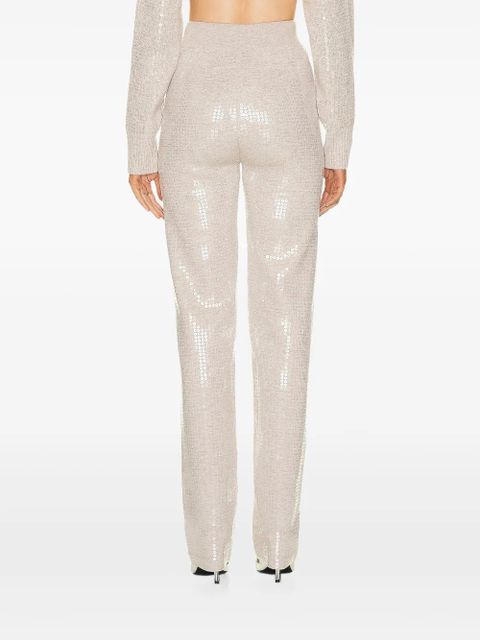 Burberry sequin-embellished pants - Neutrals