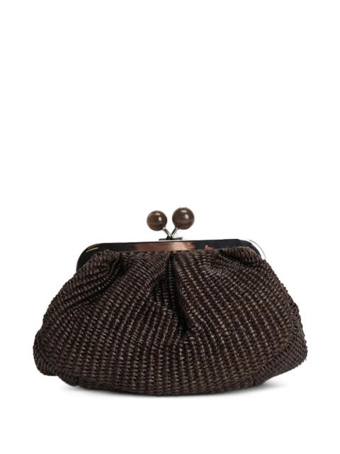 Max Mara small woven top-handle shoulder bag - Brown - zdjęcie produktu nr 1