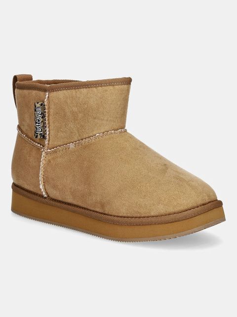 Just Cavalli śniegowce kolor beżowy 79RA3S34ZSD44U68 - zdjęcie produktu nr 1