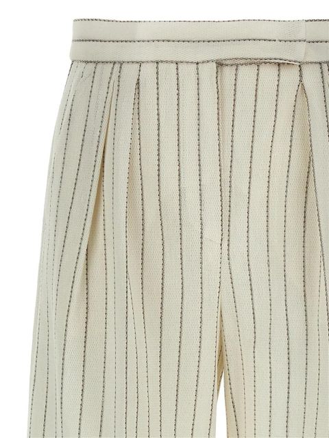 Max Mara Clarion trousers - White