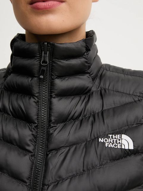 The North Face bezrękawnik Huila kolor czarny przejściowy NF0A8DW5JK31
