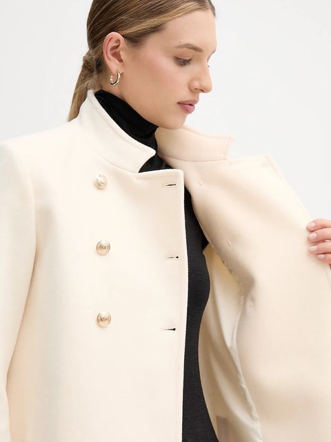 Gaudi płaszcz kolor beżowy 521BD35018