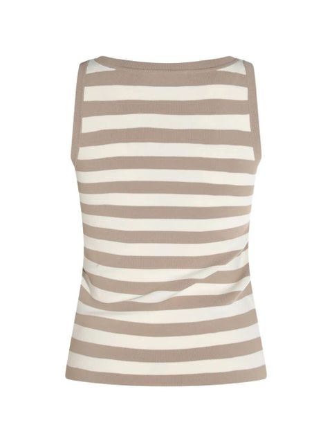 Max Mara striped top - Neutrals - zdjęcie produktu nr 2