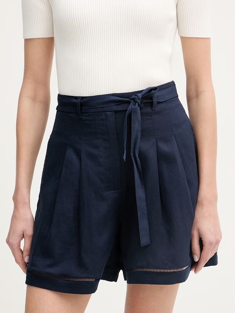 Lacoste szorty damskie z lyocellem - zdjęcie produktu nr 1