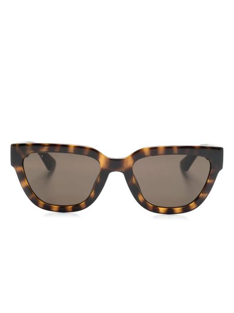 Gucci Eyewear butterfly-frame sunglasses - Brown - zdjęcie produktu nr 1