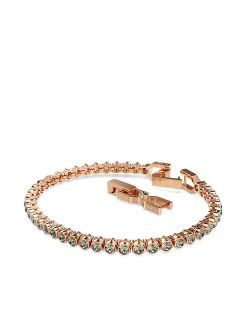 Swarovski Imber Emily Tennis rose-gold crystal bracelet - Grey - zdjęcie produktu nr 2