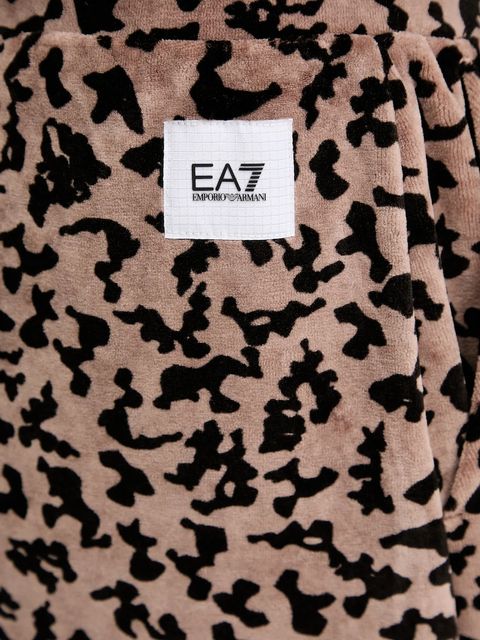 EA7 Emporio Armani dres damski kolor beżowy AF15937.7W000665