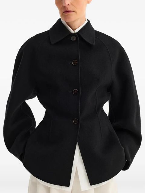 Róhe button jacket - Black - zdjęcie produktu nr 2