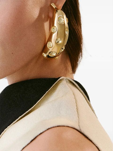 Jacquemus Les Boucles Bananes earrings - Gold