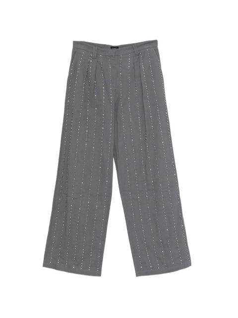 PINKO Penny embellished trousers - Grey - zdjęcie produktu nr 1
