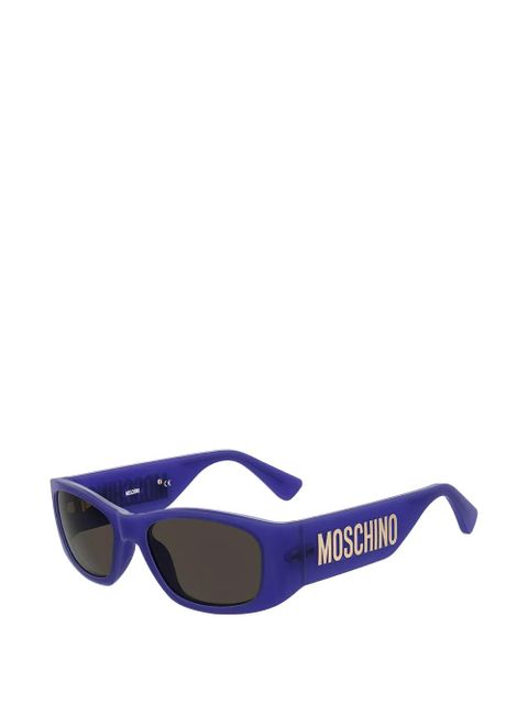 Moschino rectangle-frame sunglasses - Purple - zdjęcie produktu nr 2
