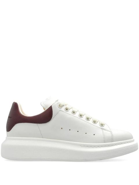 Alexander McQueen Oversized leather sneakers - White - zdjęcie produktu nr 1