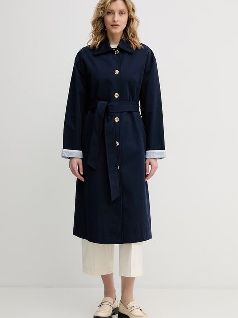 United Colors of Benetton trencz damski bawełniany - zdjęcie produktu nr 2