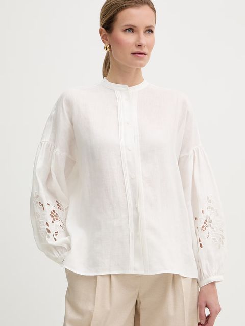 Weekend Max Mara koszula damska lniana ESTRO - zdjęcie produktu nr 1