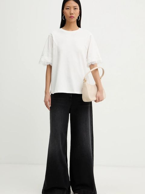 Twinset t-shirt bawełniany - zdjęcie produktu nr 2