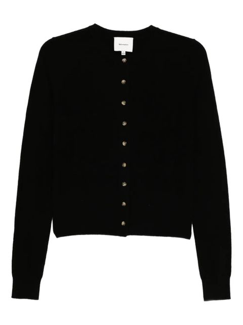Reformation Farren cardigan - Black - zdjęcie produktu nr 1