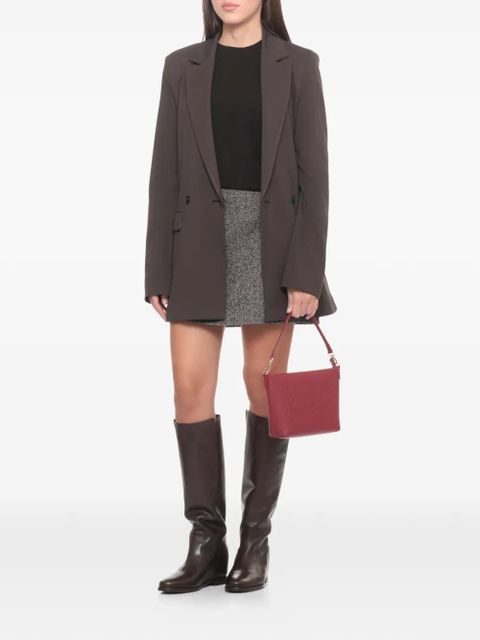 MC2 Saint Barth embossed leather bag - Red - zdjęcie produktu nr 2