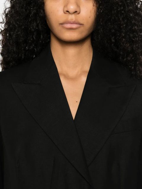 Sportmax single-breasted blazer - Black