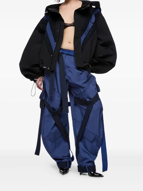 The Attico high-waisted trousers - Blue - zdjęcie produktu nr 2