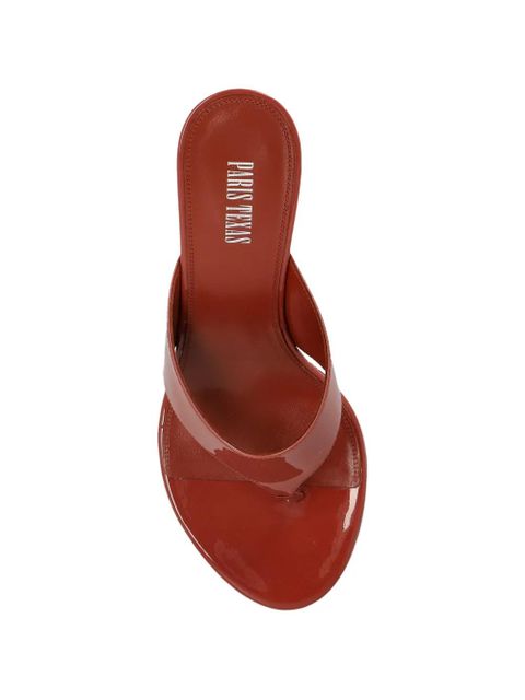 Paris Texas Lidia patent-leather sandals - Brown