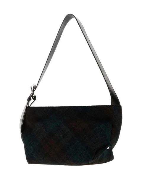 Vivienne Westwood small Maxime check-pattern crossbody - Green