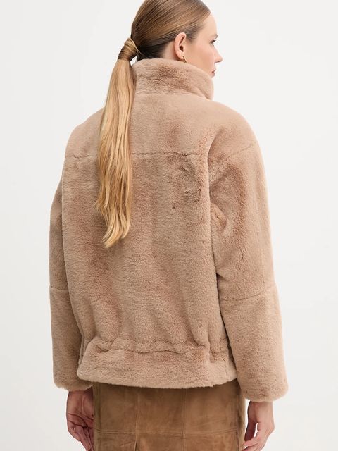 Marc Aurel kurtka kolor beżowy przejściowa 4482-1020-93340 - zdjęcie produktu nr 2