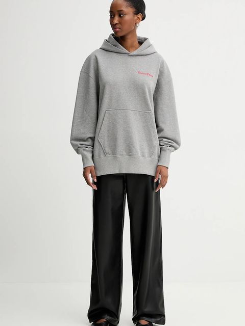 Kenzo bluza bawełniana x Verdy kolor szary z aplikacją FF58SW2404MF.94