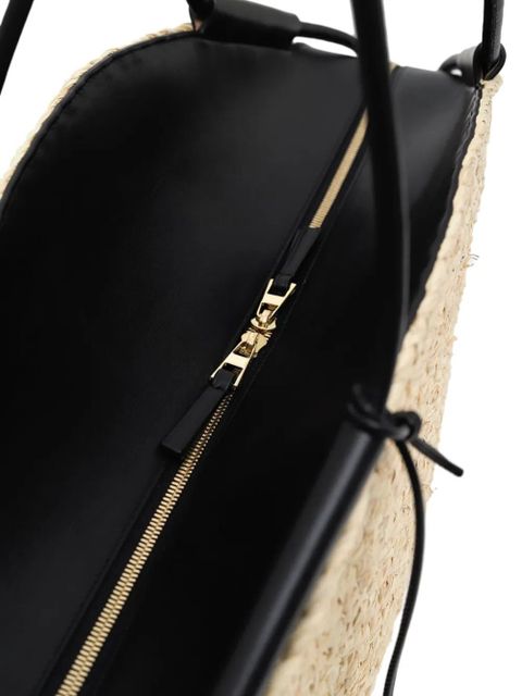 LOEWE large Paseo raffia tote bag - Neutrals - zdjęcie produktu nr 2