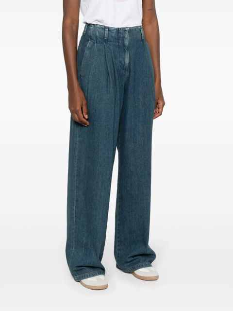 Golden Goose Flavia high-waisted straight-leg jeans - Blue - zdjęcie produktu nr 2