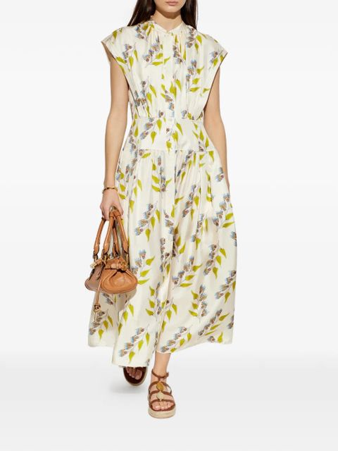 Ulla Johnson Lausanne floral midi dress - White - zdjęcie produktu nr 2