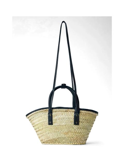 Jacquemus Le Petit Panier Soli interwoven tote bag - Neutrals - zdjęcie produktu nr 2