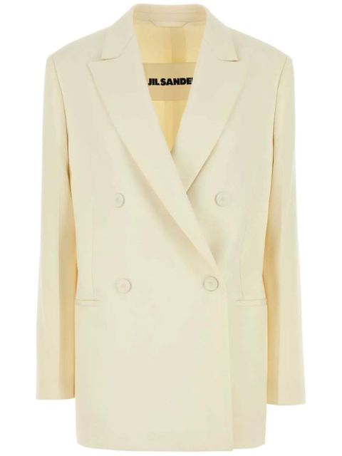 Jil Sander wool double-breasted blazer - Neutrals - zdjęcie produktu nr 1