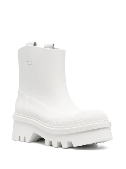 Chloé 60mm track-sole Chelsea boots - White - zdjęcie produktu nr 2