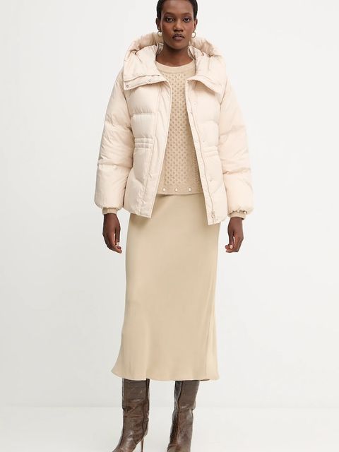 Marella kurtka puchowa kolor beżowy zimowa 2523486025200 - zdjęcie produktu nr 2