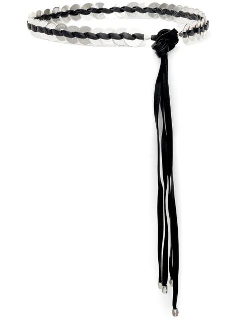 ISABEL MARANT Sevan belt - Silver - zdjęcie produktu nr 1