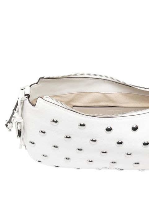 Michael Kors studded shoulder bag - White