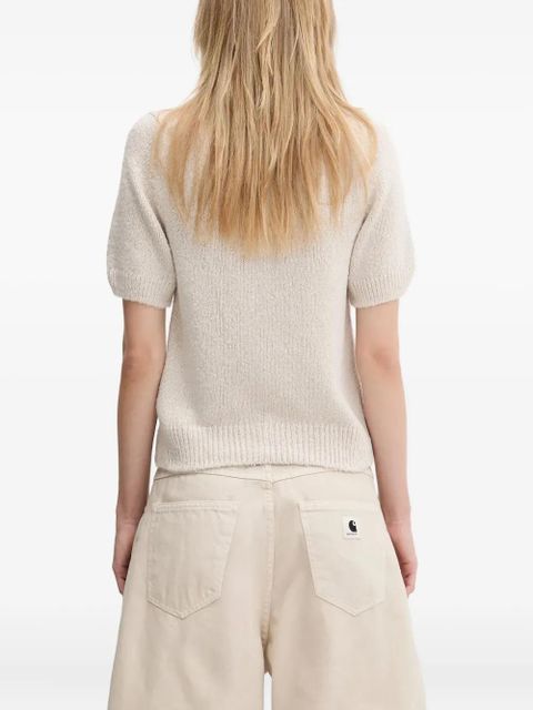 OUR LEGACY puff-sleeve button cardigan - Neutrals