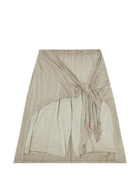 Diesel P-Ralya knot-detail shorts - Neutrals - zdjęcie produktu nr 1