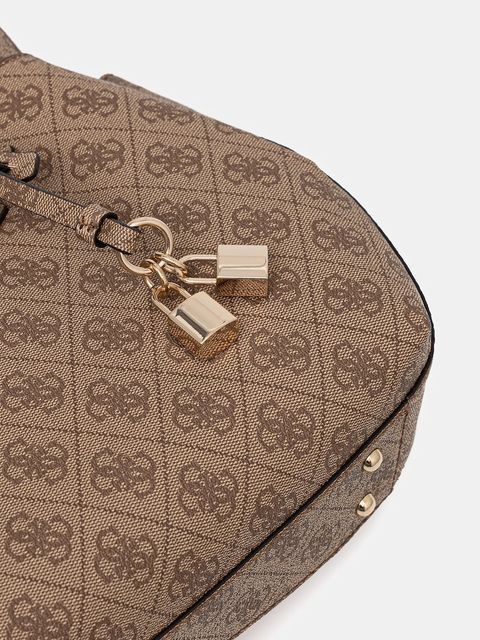 Guess torebka KATYA kolor beżowy HWSG96 52060