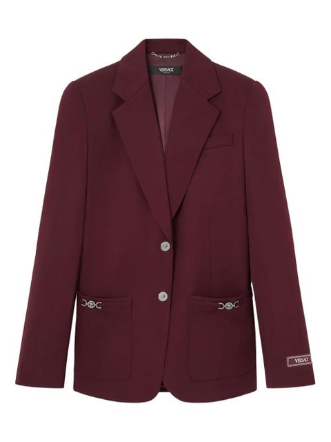 Versace Medusa-detail pocket blazer - Red - zdjęcie produktu nr 1