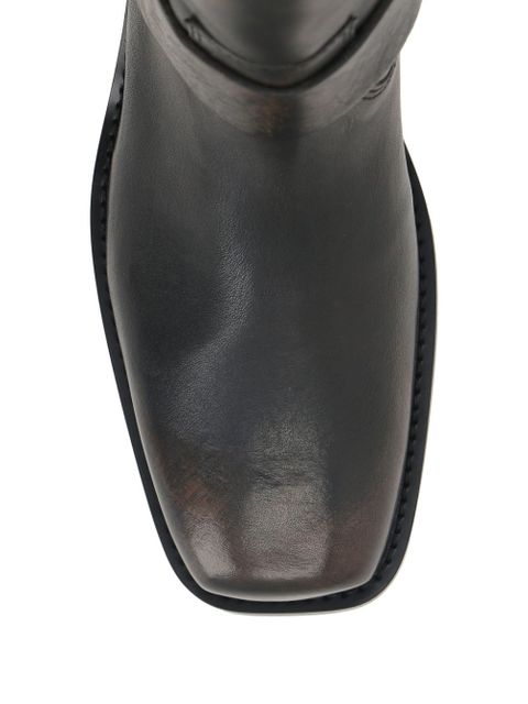 Paris Texas Roxy 45mm leather biker boots - Black