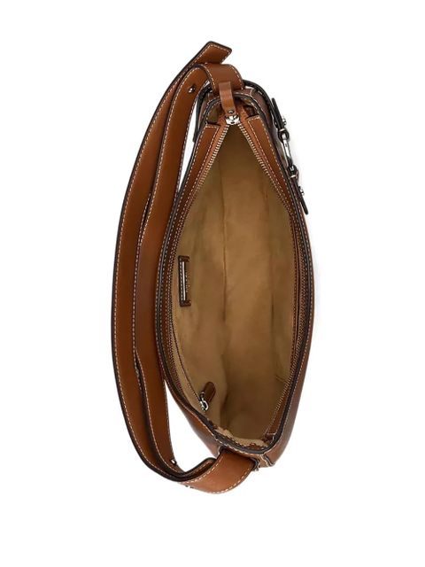 Lauren Ralph Lauren buckle-detail shoulder bag - Brown