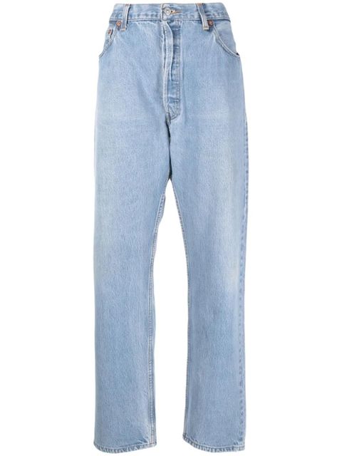 RE/DONE 90's straight-leg jeans - Blue - zdjęcie produktu nr 1