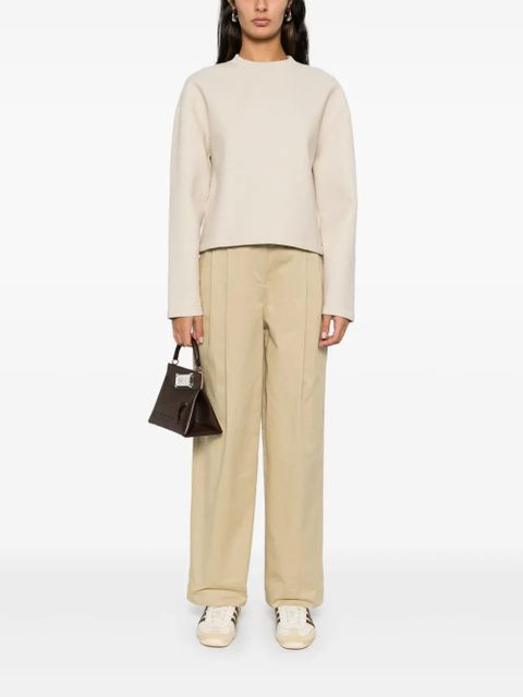 AMI Paris crew-neck sweater - Neutrals - zdjęcie produktu nr 2