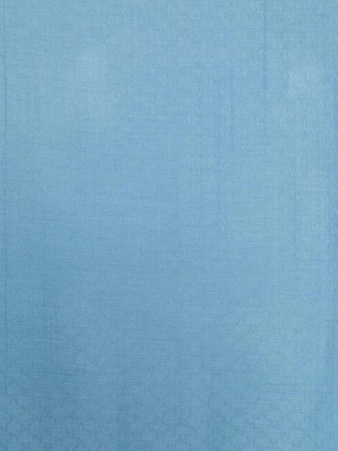 Max Mara monogram-jacquard scarf - Blue - zdjęcie produktu nr 2