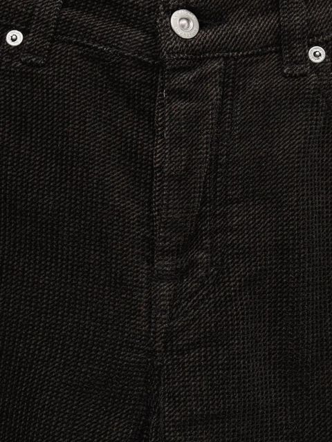 OUR LEGACY Treble Cut cotton trousers - Brown