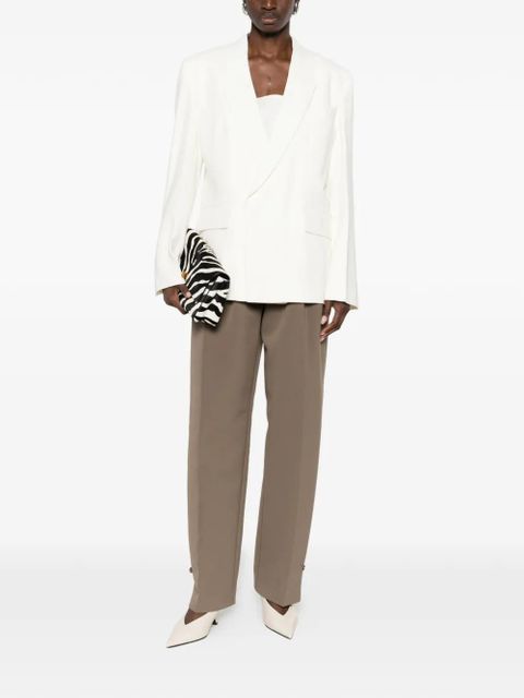 Victoria Beckham double-breasted blazer - White - zdjęcie produktu nr 2