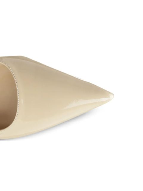 Paris Texas 105mm Lidia slingback pointed-toe pumps - Neutrals