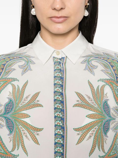 ETRO paisley-print shirt - Blue