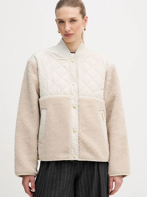 Barbour kurtka Wetherby kolor beżowy przejściowa LFL0084 - zdjęcie produktu nr 1